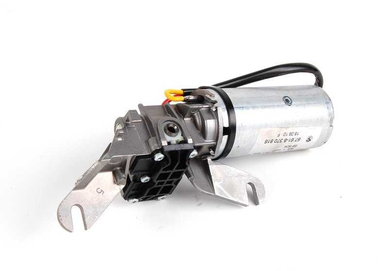 Motor de cierre OEM 67618370816 para BMW E36, E46, E64. Original BMW.