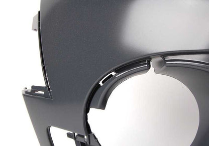 Paragolpes delantero imprimado OEM 51117199856 para MINI R55, R56, R57 (Cooper, One). Compatible con modelos con cambio manual o automático entre 2007 y 2014. Original MINI.