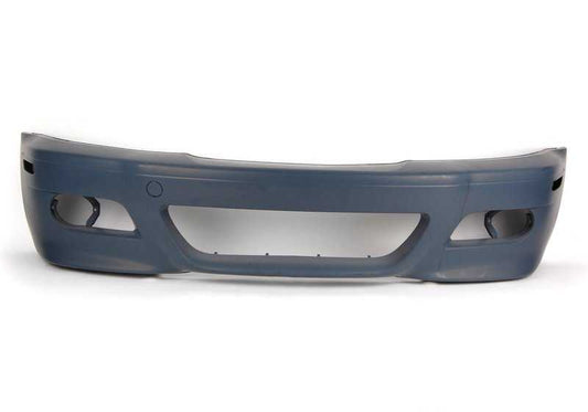 Revestimiento de parachoques delantero imprimado OEM 51112695245 para BMW E46 (01/2000-08/2006). Original BMW.