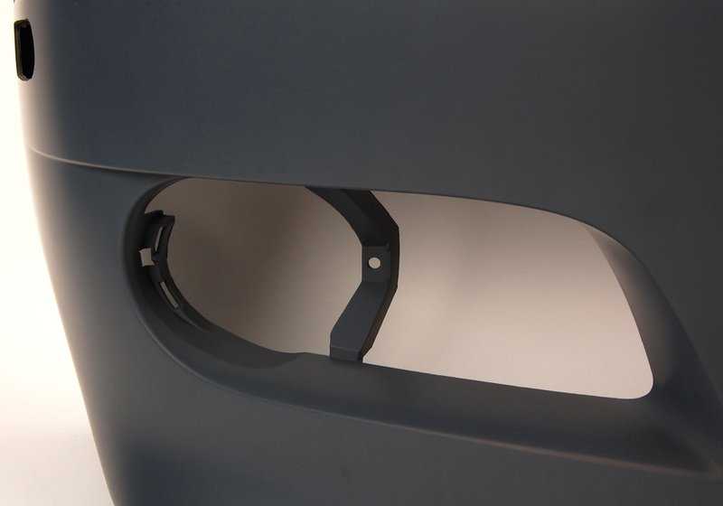 Revestimiento parachoques delantero imprimado para BMW Serie 3 E46 (OEM 51112695245). Original BMW.