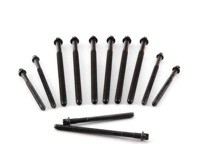 Cylinder head bolt kit OEM 11127511534 for BMW E87, E46, E90, E91, E83, E85. Original BMW.