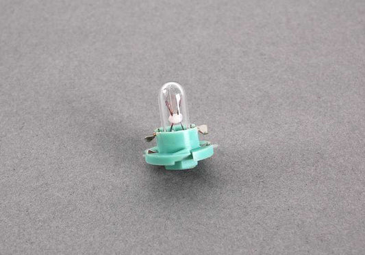 Bombilla 6,5V 0,8W OEM 65811374495 para BMW E34 518g, 518i (varios motores y transmisiones). Compatible con cuadro de instrumentos y ordenadores de a bordo. Original BMW.