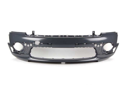 Paragolpes delantero imprimado OEM 51117199856 para MINI R55, R56, R57 (Cooper, One). Compatible con modelos con cambio manual o automático entre 2007 y 2014. Original MINI.