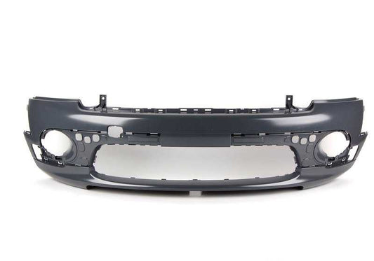 Paragolpes delantero imprimado OEM 51117199856 para MINI R55, R56, R57 (Cooper, One). Compatible con modelos con cambio manual o automático entre 2007 y 2014. Original MINI.