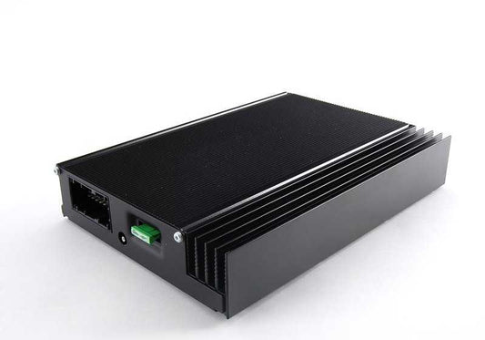 Amplificador sistema de sonido Hi-Fi OEM 65126963304 para BMW X3 E83 y Z4 E85. Mejora de audio original BMW para máxima calidad de sonido.