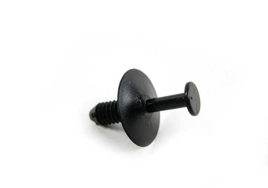 OEM 511174185 plastic rivet for BMW {F20, F21, F40, F22, F23, F44, F45, F46, F87, E46, E93, F30, F31, F34, F35, F80, G20, G21, G28, G80, G81, etc. R52, R53, R55, R56, R57, R58, R59, F54, F55, F56, F57, F60, U25}. Original BMW and M