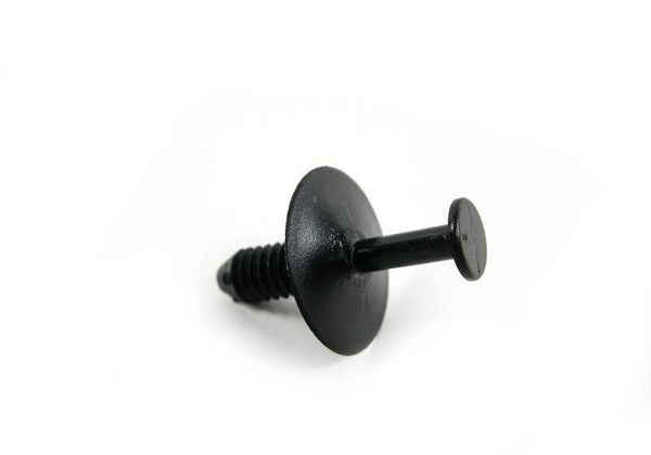 Remache plástico OEM 51118174185 para BMW {F20, F21, F40, F22, F23, F44, F45, F46, F87, E46, E93, F30, F31, F34, F35, F80, G20, G21, G28, G80, G81, etc.} y MINI {R50, R52, R53, R55, R56, R57, R58, R59, F54, F55, F56, F57, F60, U25}. Original BMW y M