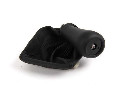 Leather Gear Shift Knob Cover for BMW E30, E23 (OEM 25111221510). Original BMW