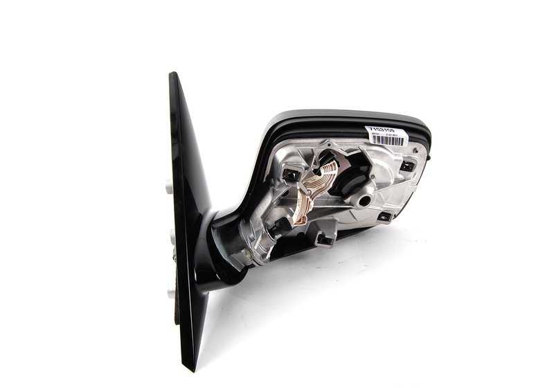 Espejo retrovisor exterior izquierdo calefactado con memoria OEM 51167153159 para BMW E46. Original BMW.