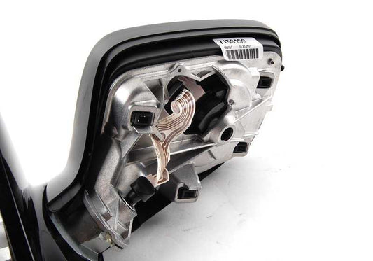 Espejo retrovisor exterior izquierdo calefactado con memoria OEM 51167153159 para BMW E46. Original BMW.