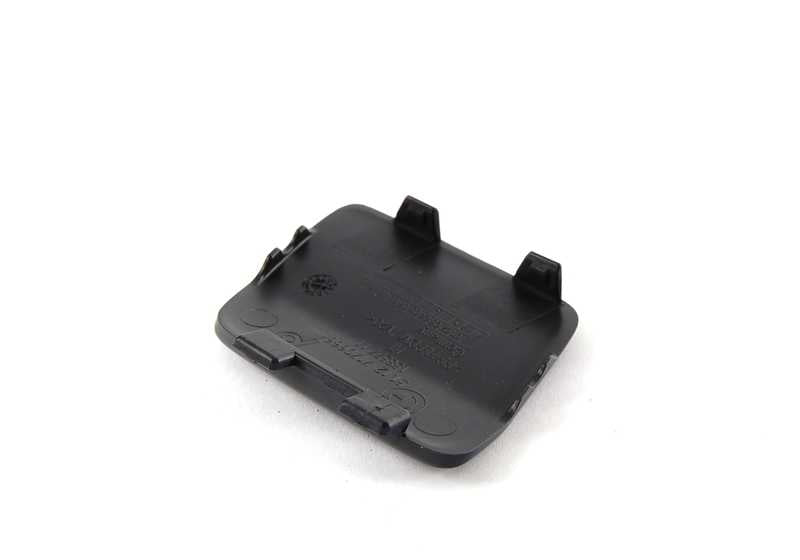 Tapa gancho remolque imprimada OEM 51127208599 para BMW Serie 1 E82, E88, 118d, 120d, 120i. Compatible con modelos desde 2007 a 2013. Repuesto original BMW.