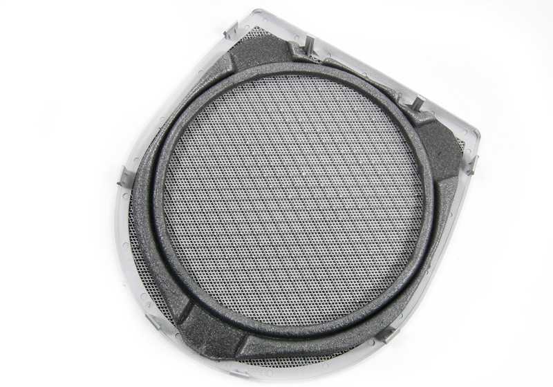 Rejilla altavoz puerta OEM 51468226494 para BMW E46 (Berlina, Touring, Coupé, Cabrio, Compact, M3). Original BMW.