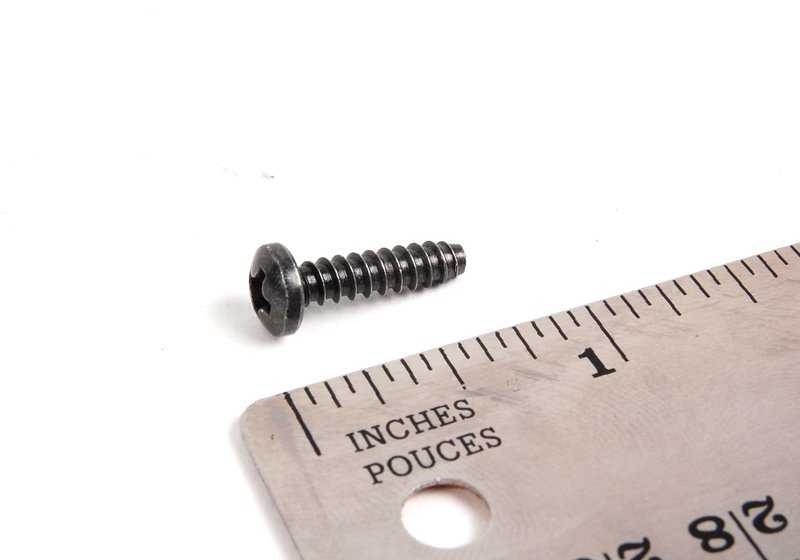 Tornillo de chapa OEM 07119906734 para BMW E30, E36, E28, E34, E24, E23, E32, E31, E53 y Motorrad R248. Original BMW.