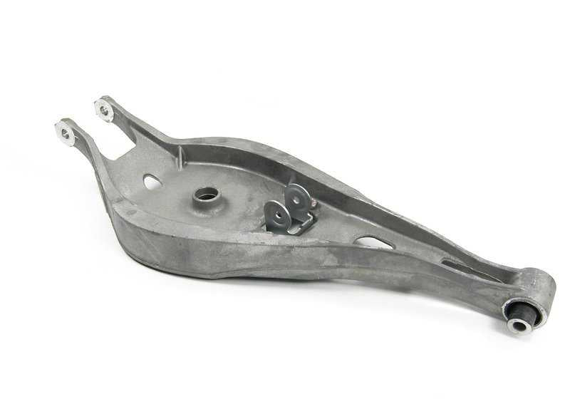 Brazo de suspensión trasero superior izquierdo OEM 33326781625 para BMW E46 {316i, 316Ci} (todos los acabados y motorizaciones indicados). Original BMW.