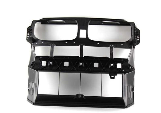 Guía de aire del radiador OEM 51647177878 para BMW X5 E70 (3.0d, 3.0sd, 3.0si, 4.8i). Compatible con todos los modelos fabricados entre 12/2006 y 03/2010. Pieza original BMW.