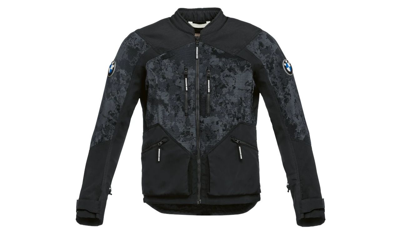 Chaqueta GS Rallye AIR talla 25 negra OEM 76115A80CA0 para motos BMW. Original BMW Motorrad.