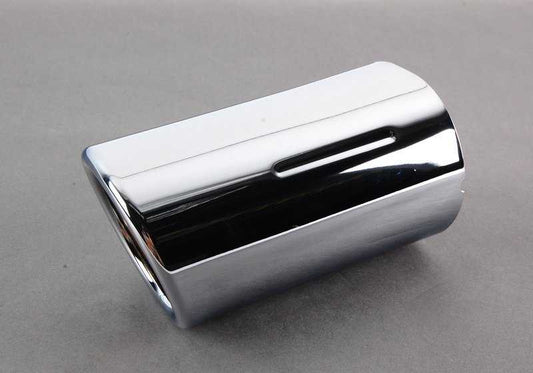 EEM Chrome Exaustor Embelezy 18107511433 Para BMW E46. Compatível com sistemas de fuga intermediária e traseira 180427, 180435, 180455, 180460, 180500. BMW original.