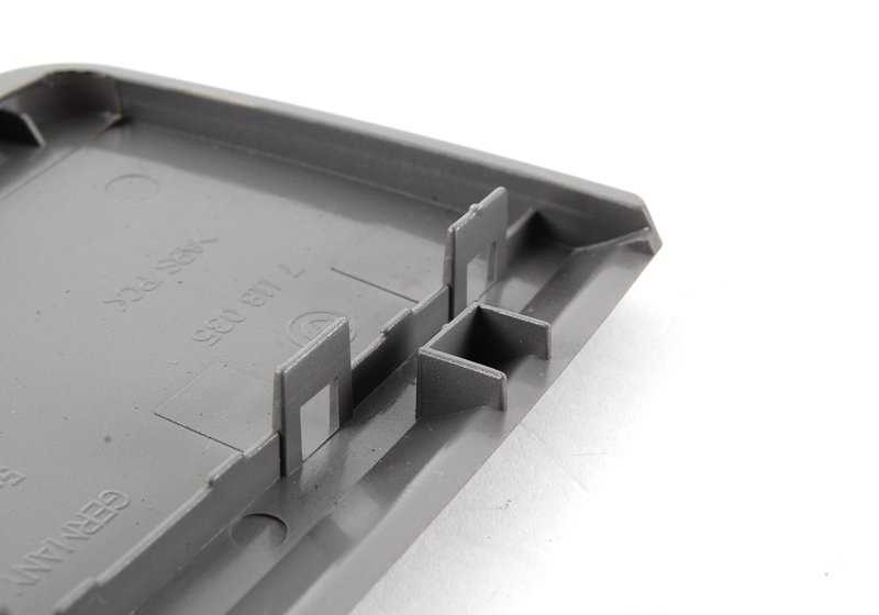 COPERCHIO CENICEER/ALIBILE DI TITANIO MATTE FRITTURA per BMW 3 E90, E90N, E91N (OEM 51166970139). BMW originale.