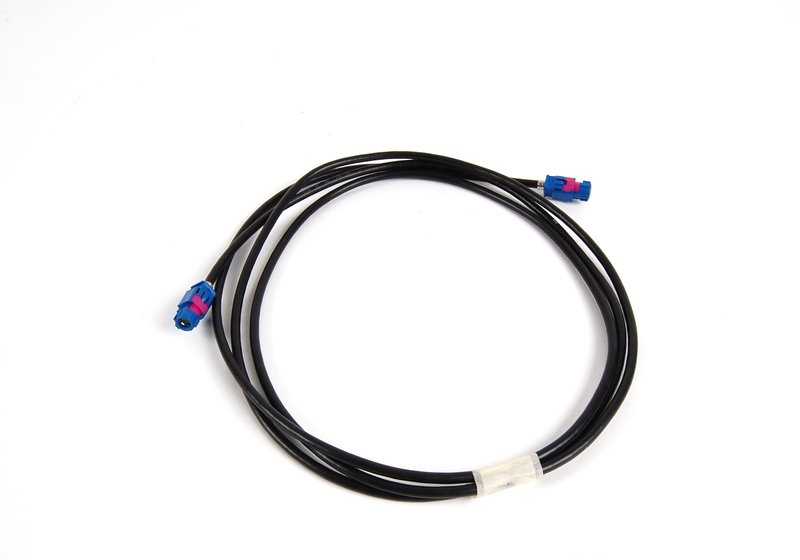 Cable conector USB para HUB OEM 61119202749 para BMW E81, E82, E87, E88, E90, E91, E92, E93, E84. Longitud 2210 mm. Original BMW.
