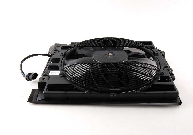Ventilador adicional OEM 64546921395 para BMW E39 520i (M52) con cambio manual o automático. Compatible con modelos fabricados entre 1996 y 2003. Original BMW.