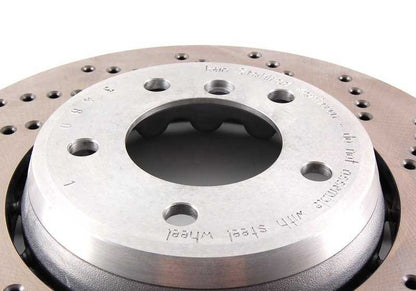 17 inch sport brake disc for BMW 3 Series E46, Z4 E85, E86 (OEM 34112282872). Original BMW