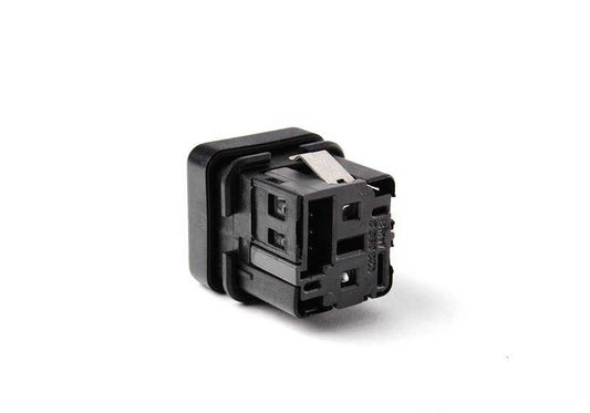 Interruptor de cierre centralizado OEM 61318360828 para BMW E39 (Serie 5) y E38 (Serie 7). Recambio original BMW.