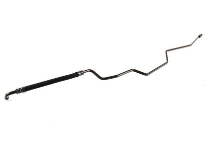 OEM 17221728764 Tubo de retorno do radiador de óleo para BMW E34 520i e 525i com motor M50 e mudança automática. BMW original.
