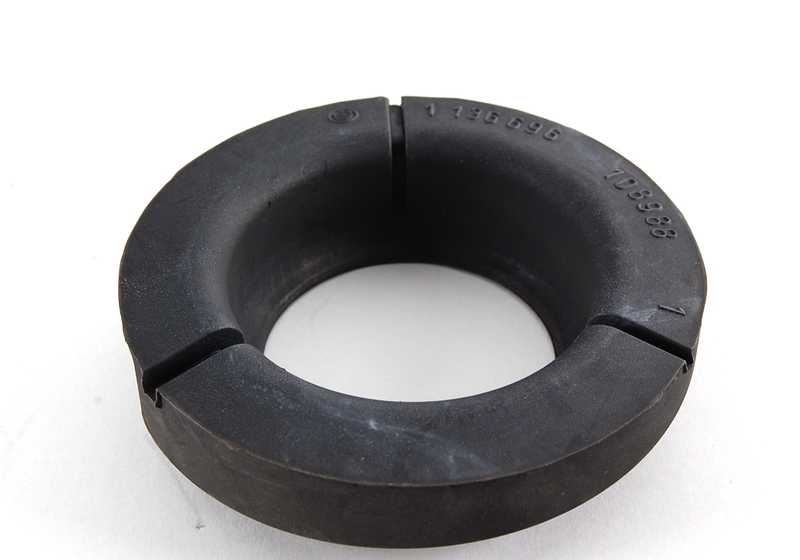Base inferior del muelle trasero OEM 33531136696 para BMW E31. Original BMW.