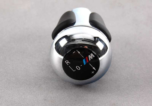 Lederwechselknopf für BMW E46 (OEM 25162282210). Original BMW