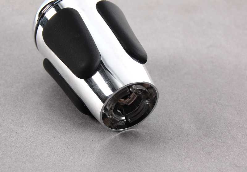 Lederwechselknopf für BMW E46 (OEM 25162282210). Original BMW