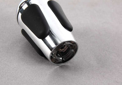 Lederwechselknopf für BMW E46 (OEM 25162282210). Original BMW