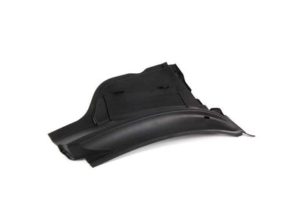 Cubierta lateral derecha OEM 51132751210 para MINI R55, R56, R57 (todos los modelos: Cooper, Cooper S, Cooper D). Pieza exterior original MINI para paso de rueda delantero derecho.