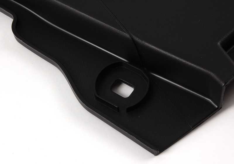 Cubierta lateral derecha OEM 51132751210 para MINI R55, R56, R57 (todos los modelos: Cooper, Cooper S, Cooper D). Pieza exterior original MINI para paso de rueda delantero derecho.