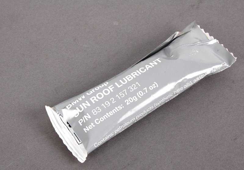Grasa lubricante RHF 1 OEM 83192157321 para BMW E91, E61, F90, E84, E83, F25, F97, F98, E53, E70. Ideal para sistemas mecánicos específicos. Original BMW.