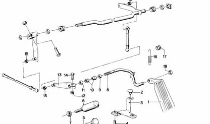 Vis hexagonale avec laveuse OEM 07119915063 pour BMW E36, E24, E23, E31. BMW d'origine.