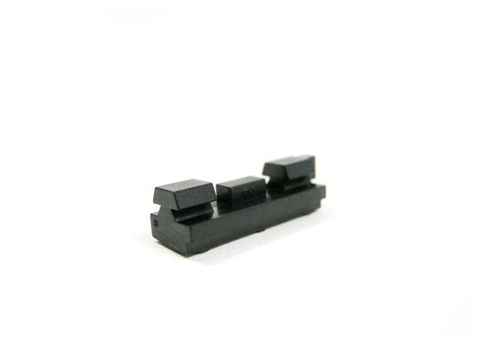 Soporte de parachoques OEM 51138157203 para BMW E38. Original BMW.