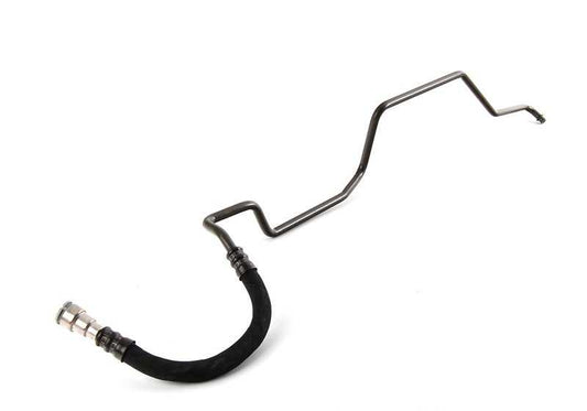 Tubería de retorno del radiador de aceite OEM 17227577623 para BMW E46. Original BMW.