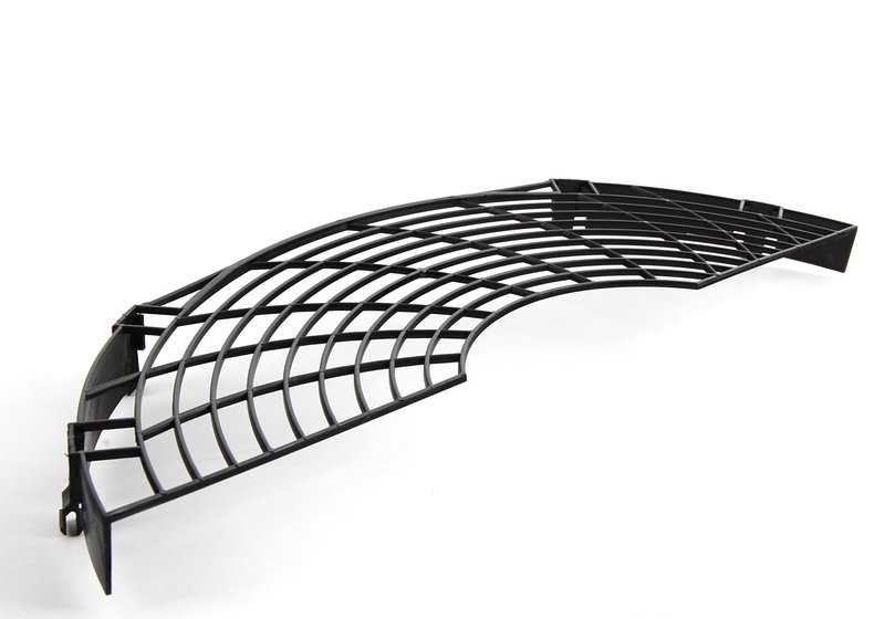 Rejilla superior ventilador adicional OEM 64548377800 para BMW E46. Pieza original BMW.