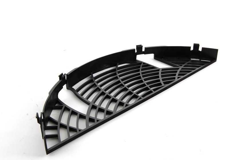 Rejilla protectora inferior para ventilador adicional OEM 64548385345 para BMW E46. Pieza original BMW.