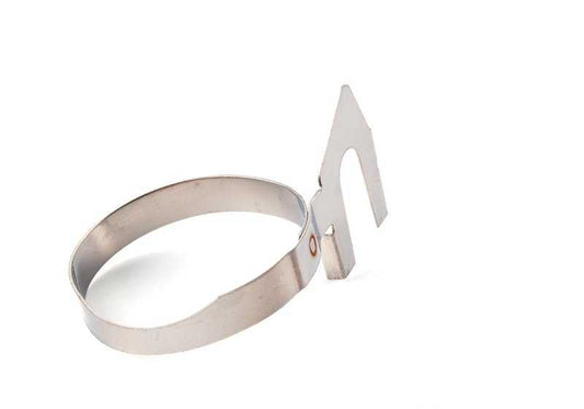 Left turn signal light bracket OEM 63136938621 for BMW E46. Original BMW.