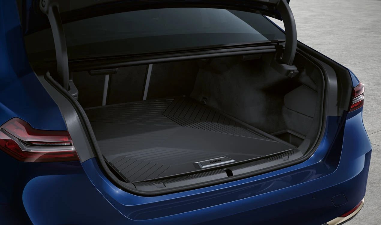 Boot mat for BMW 5 Series G60 (OEM 51475A87FF7). Original BMW.