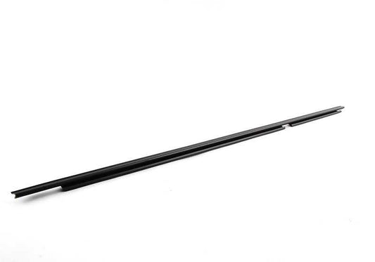 EXTERNAL BURLETE RIGHT WINDOW 51221944348 FOR BMW E34. Original BMW piece.