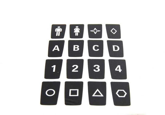 Key Memory Warning Sign for BMW 1 Series E81, E82, E87, E88, 3 Series E90, E91, E92, E93, 5 Series E34, E39, E60, E61, F07, 6 Series E63, E64, X1 E84, X3 E83, X5 E53, E70, X6 E71, Z4 E85, E89, Z8 E52 (OEM 71239178687). Genuine BMW