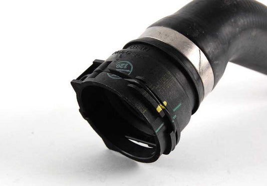 OEM cooling return hose 17127519257 for BMW E60, E61, E65, E66. Compatible with the cooling system. Original BMW piece.