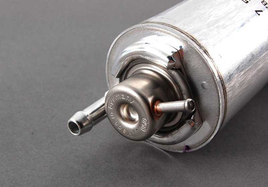 Fuel filter with pressure regulator OEM 16126750475 for BMW E65, E66. Original BMW replacement.