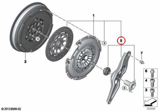 Module de diminution OEM 21518657324 pour BMW F40, F44, F45, F46, F48, F39 et Mini F55, F56, F57, F54, F60. BMW et mini d'origine.