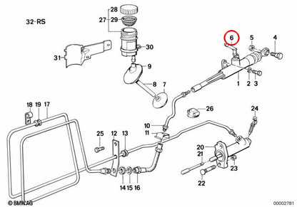 Connettore per BMW E30, E28, E34, E24, E32, E38, E31 (OEM 21521151697). BMW originale