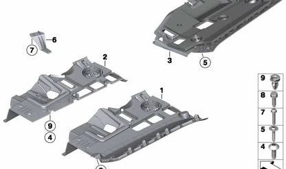 Tornillo de cabeza redonda OEM 07147142048 para BMW E81, E82, E87, E87N, E88, E90, E90N, E91, E91N, E92, E92N, E93, E93N, E84, F25, F26. Original BMW.