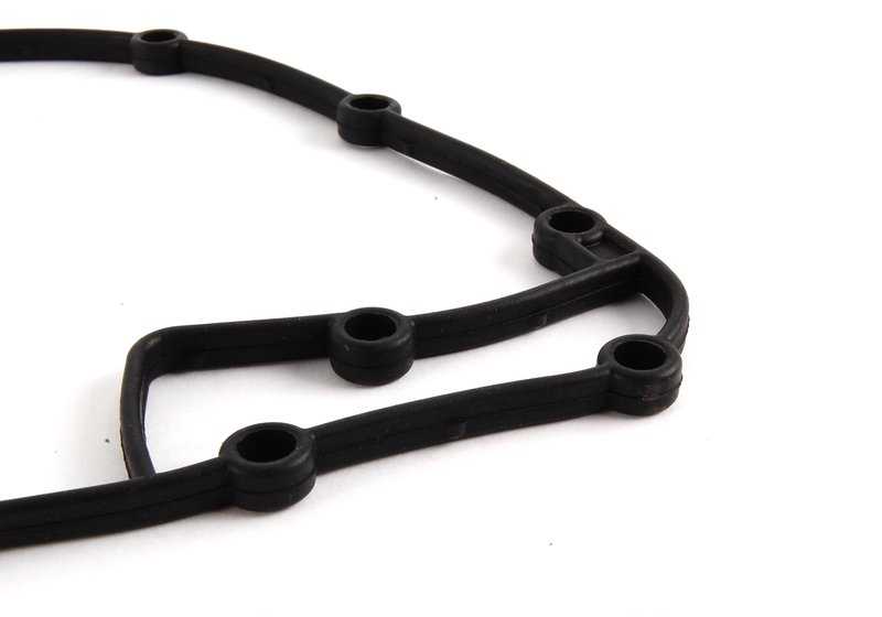 Junta perfilada OEM 11131432109 para BMW E36, E46, Z3 (modelos 316i, 316Ci, 316i Compact). Pieza original BMW. Se instala en la zona de la tapa del cárter o sistema de medición de aceite.