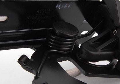 Cierre de seguridad capó delantero OEM 51237145413 para BMW E65 y E66. Original BMW.